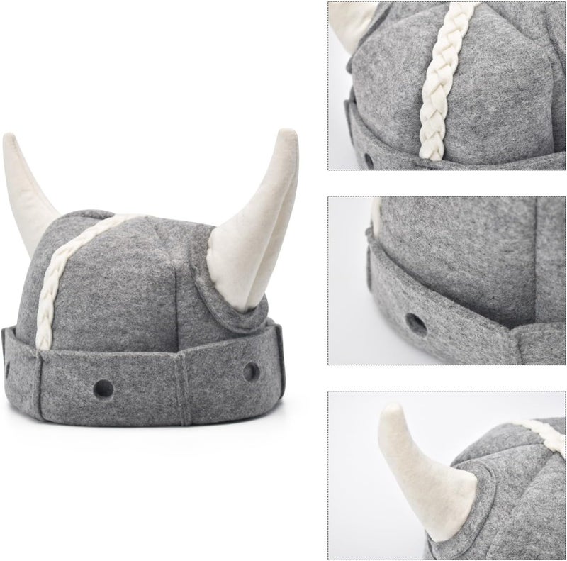 Halsa Sauna Hat,Handmade Natural Wool Sauna Cap for Men & Women, Eco-Friendly, Breathable, One Size Fits All for Spa, Steam Room, Banya, Bathhouse. Viking Style. - Image 2